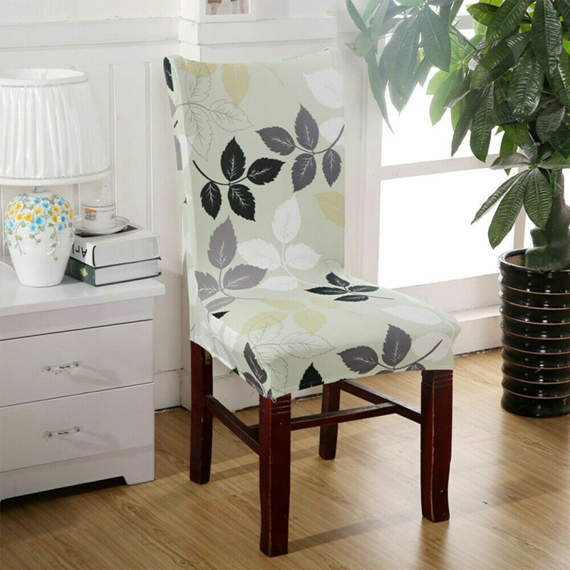 Box cushion dining chair slipcover charlton home deals